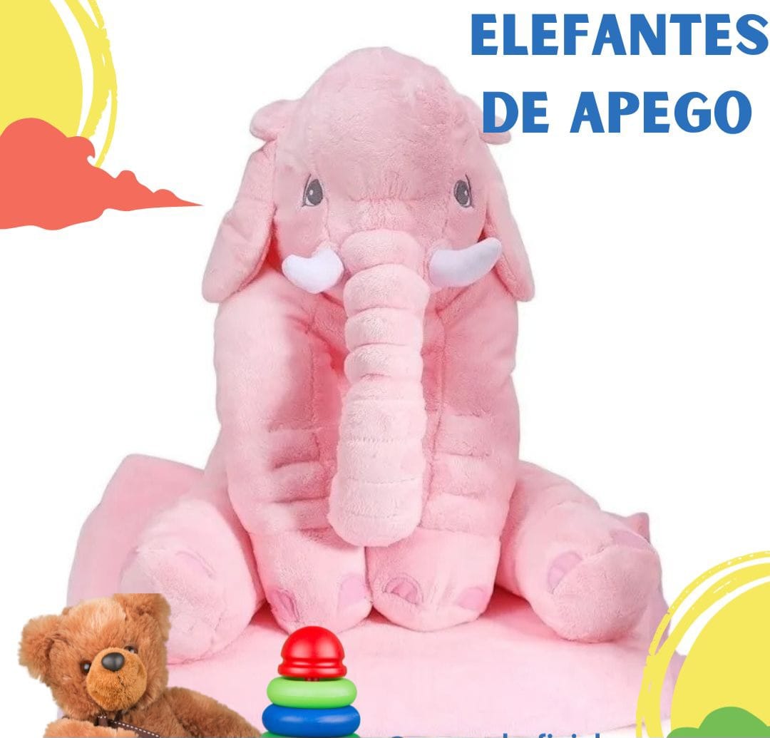 Miniatura 4 de ELEFANTES DE APEGO CON MANTA - COLOR: PINK